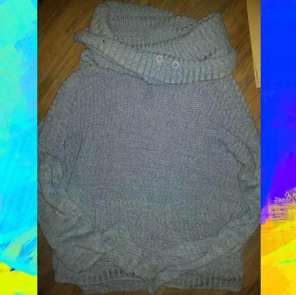 Purple turtleneck sweater - Picture 1 of 1